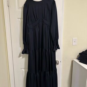Elegant Black Maxi Dress